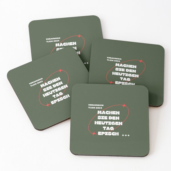 Item preview, Mach den heutigen Tag episch | Green Background designed and sold by RM-Journey.