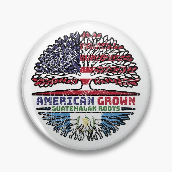 Item preview, Guatemala Guatemalan US American USA United States Tree Roots Flag designed and sold by FlagX.