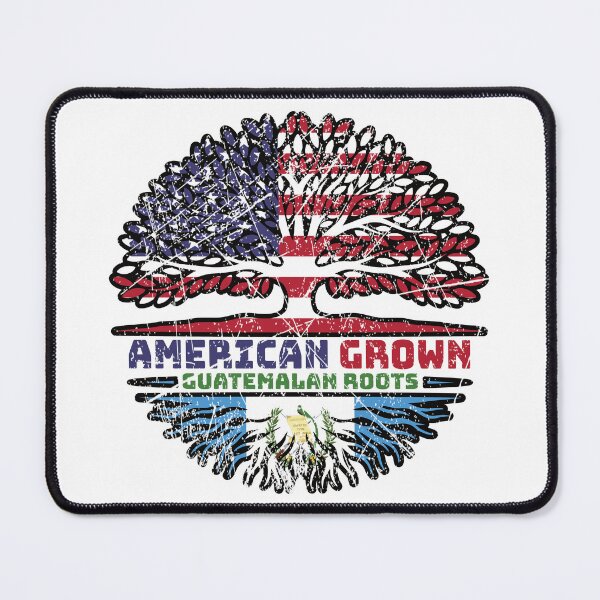 Item preview, Guatemala Guatemalan US American USA United States Tree Roots Flag designed and sold by FlagX.