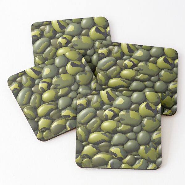 Item preview, Abstract Green Camouflage Pattern designed and sold by TheArtOfPat.