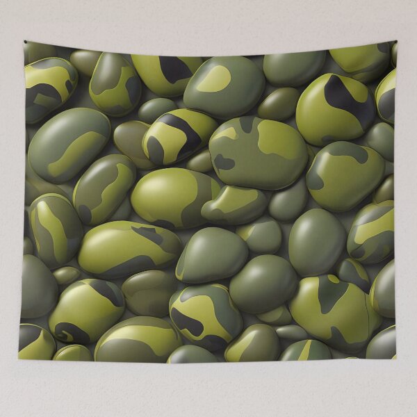 Item preview, Abstract Green Camouflage Pattern designed and sold by TheArtOfPat.