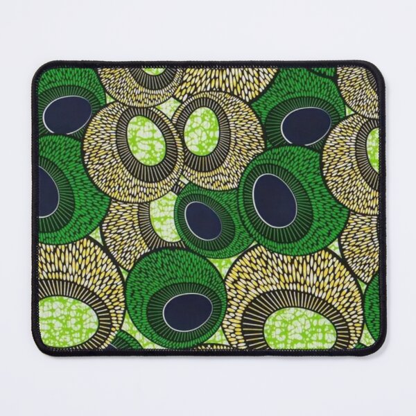 Item preview, African Colorful Ethnic Design Green Yellow Orange designed and sold by ZedColors.