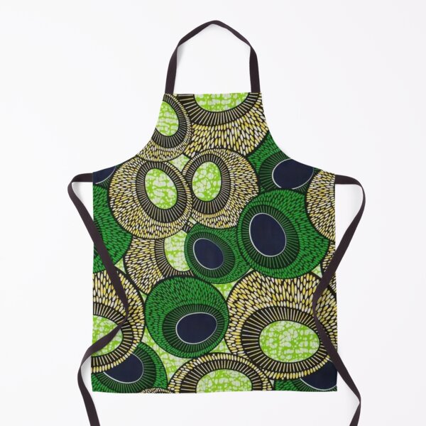 Item preview, African Colorful Ethnic Design Green Yellow Orange designed and sold by ZedColors.