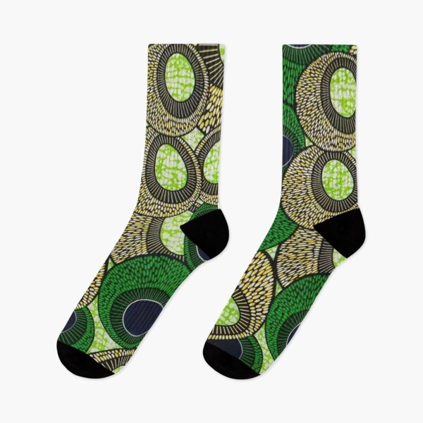 Item preview, African Colorful Ethnic Design Green Yellow Orange designed and sold by ZedColors.