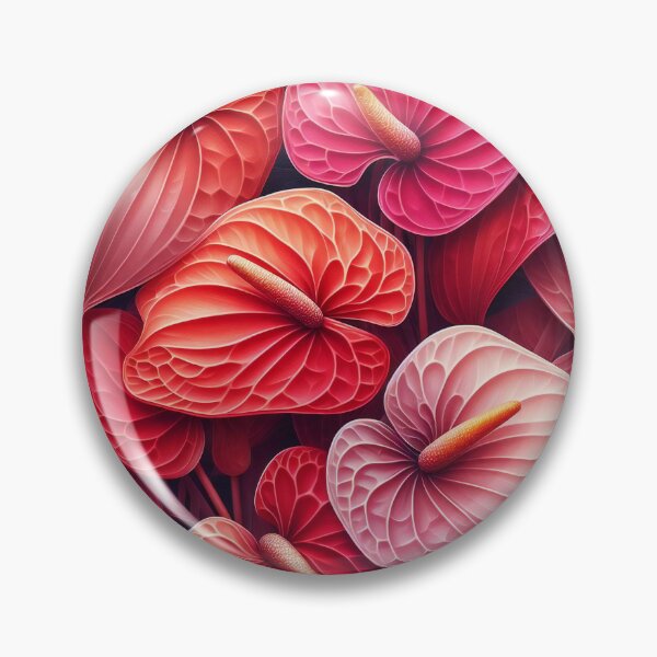 Item preview, Sculpted Elegance: Artistic Anthuriums in a Dance of Colour designed and sold by ArtComixHaven.