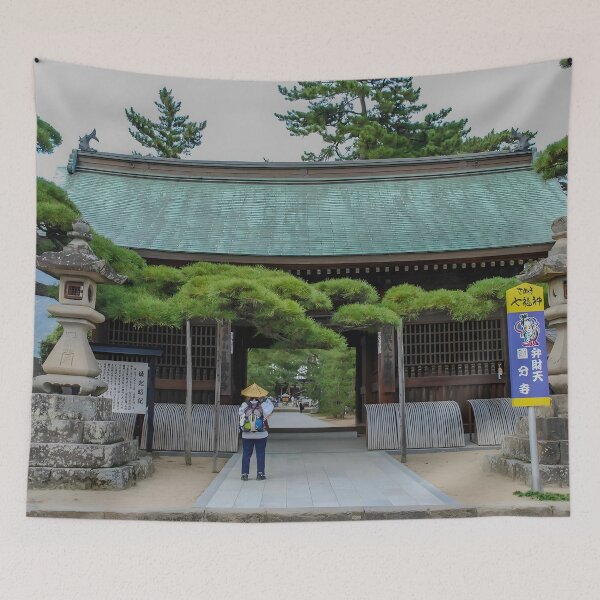 Item preview, Temple 80 - Kokubun-ji Temple - Entrance gate designed and sold by Japaholic.