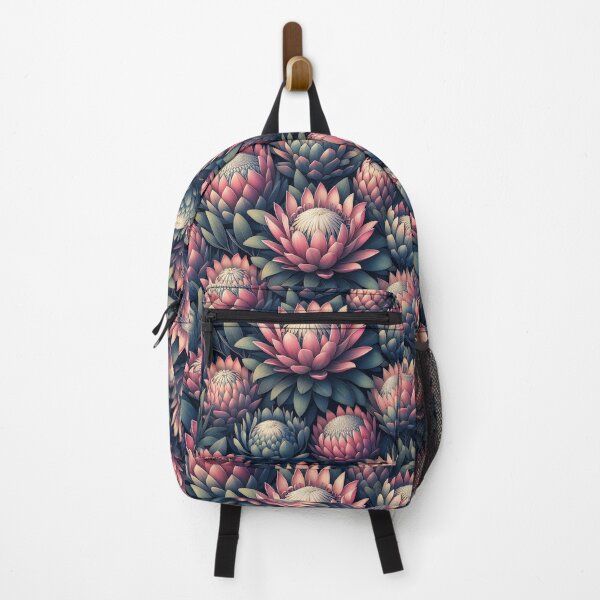 Item preview, Protean Elegance Protea Blossoms in a Symmetry of Beauty designed and sold by ArtComixHaven.