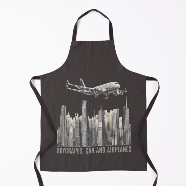 Item preview, Cool t-shirt for those who like skyscrapers and airplanes- 'SKYCRAPERS' designed and sold by Gadget80.