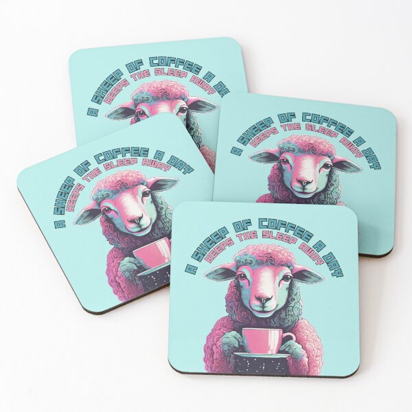 Item preview, A sheep of coffee a day keeps the sleep away designed and sold by Beefuddle.