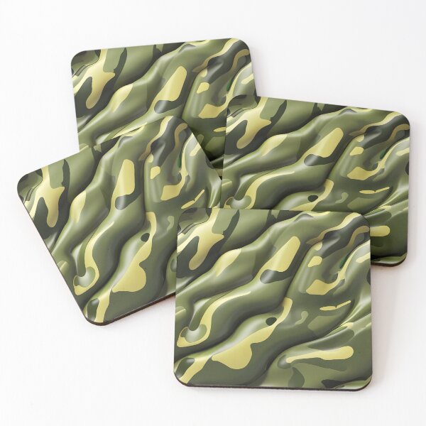 Item preview, Abstract Green Camouflage Pattern designed and sold by TheArtOfPat.