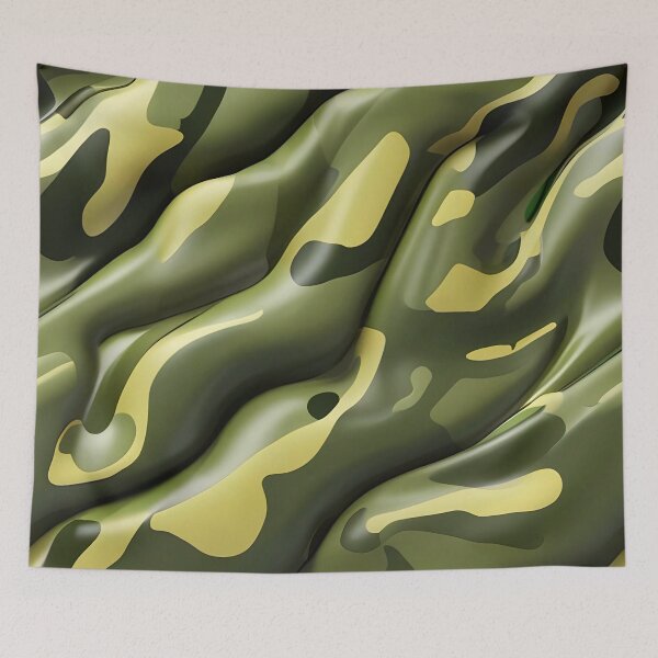 Item preview, Abstract Green Camouflage Pattern designed and sold by TheArtOfPat.