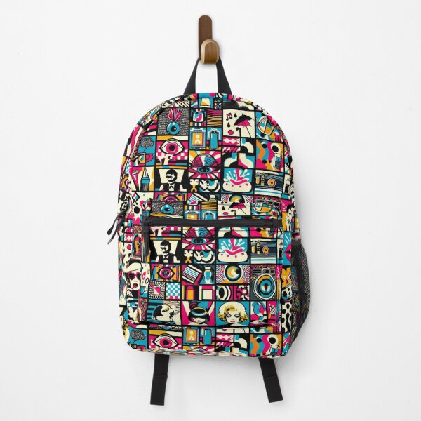 Item preview, Pop Art Tapestry A Montage of Modern Cultural Icons designed and sold by ArtComixHaven.