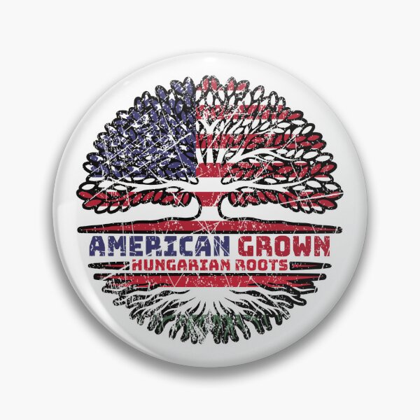Item preview, Hungary Hungarian US American USA United States Tree Roots Flag designed and sold by FlagX.