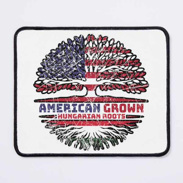Item preview, Hungary Hungarian US American USA United States Tree Roots Flag designed and sold by FlagX.