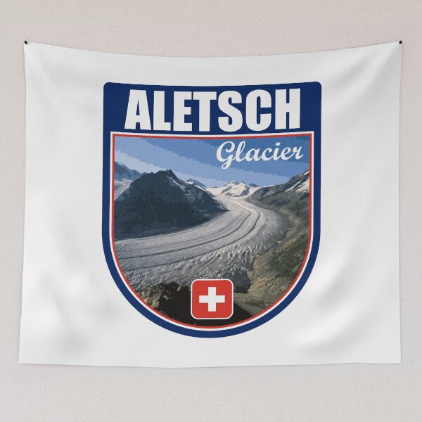 Item preview, Aletsch Glacier Souvenir Bernese Alps designed and sold by sticket-travel.