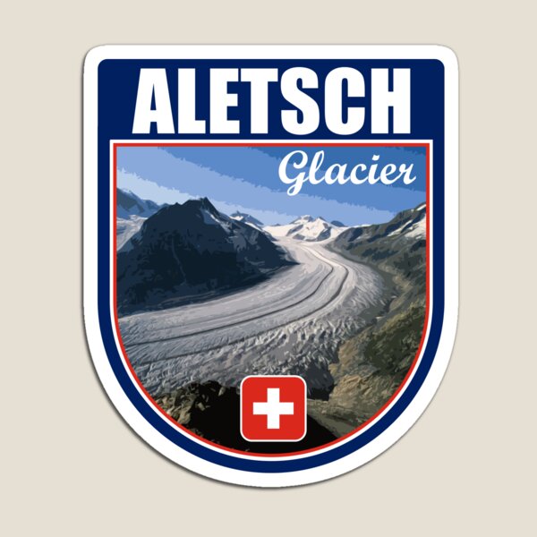 Item preview, Aletsch Glacier Souvenir Bernese Alps designed and sold by sticket-travel.