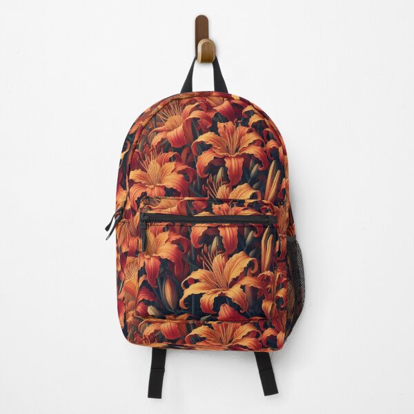 Item preview, Fiery Hues of Daylilies A Flamboyant Floral Rhapsody designed and sold by ArtComixHaven.