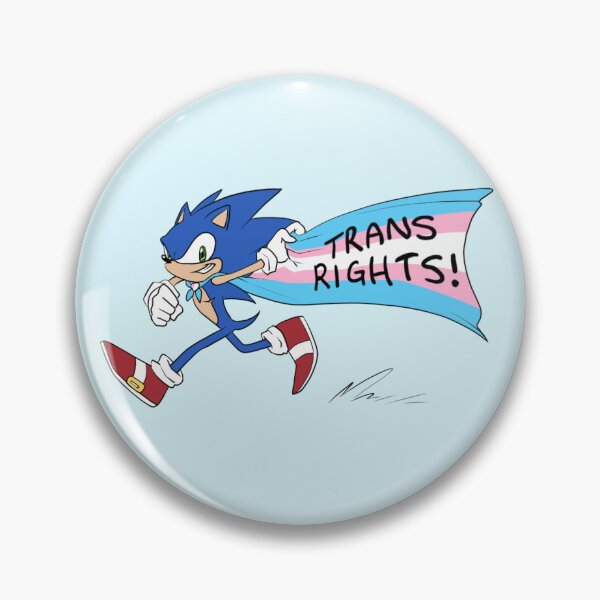 Item preview, Trans Rights Gotta Go Fast designed and sold by mandorinart.