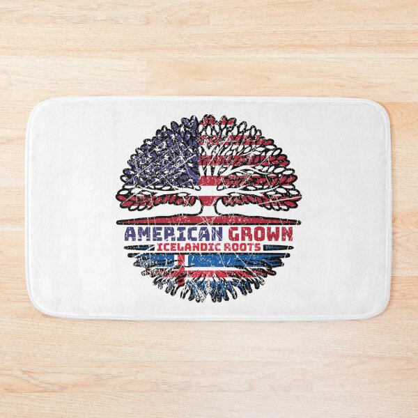Item preview, Iceland Icelandic American USA Tree Roots Flag designed and sold by FlagX.