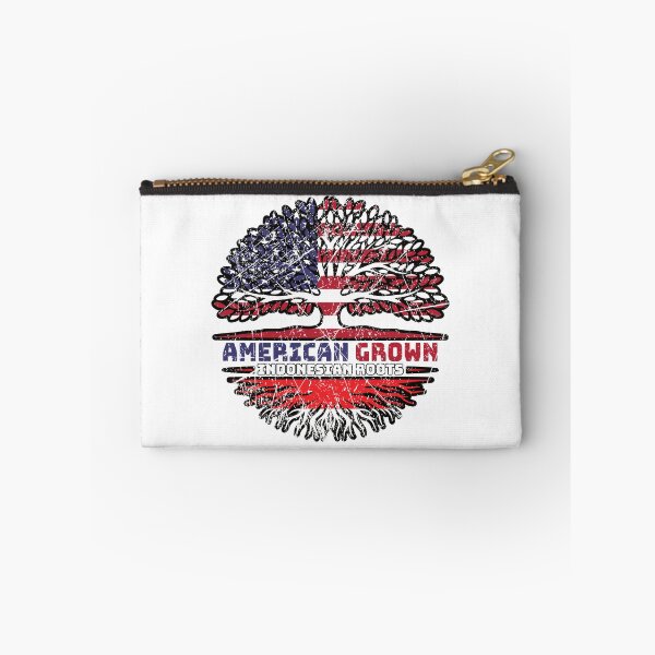 Item preview, Indonesia Indonesian US American USA United States Tree Roots Flag designed and sold by FlagX.