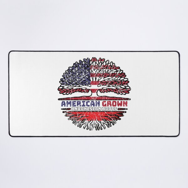Item preview, Indonesia Indonesian US American USA United States Tree Roots Flag designed and sold by FlagX.
