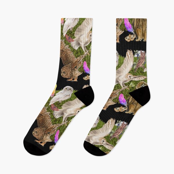 Item preview, Owls Species Colorful Wildlife Eco-Friendly Design designed and sold by EarthArtDesigns.
