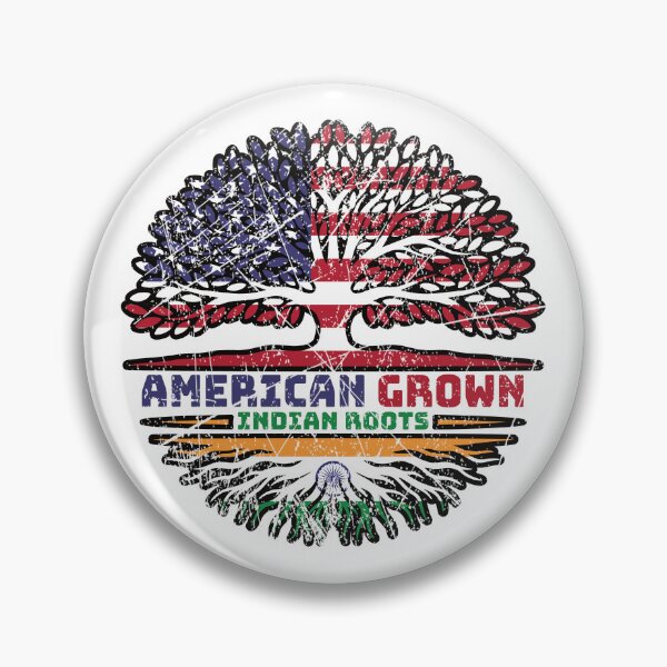 Item preview, Indian India US American USA United States Tree Roots Flag designed and sold by FlagX.