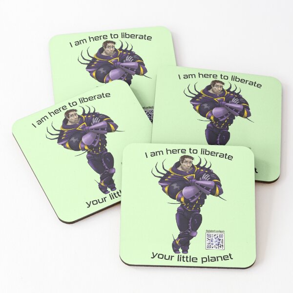 Item preview, Ariock: I am here to liberate your little planet designed and sold by Abby Goldsmith.