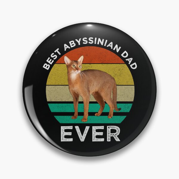 Item preview, Best Abyssinian Dad Ever designed and sold by Cat Lady Designs.