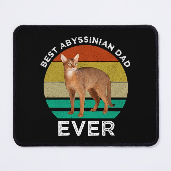 Item preview, Best Abyssinian Dad Ever designed and sold by Cat Lady Designs.