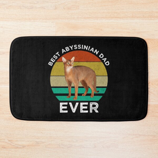 Item preview, Best Abyssinian Dad Ever designed and sold by Cat Lady Designs.