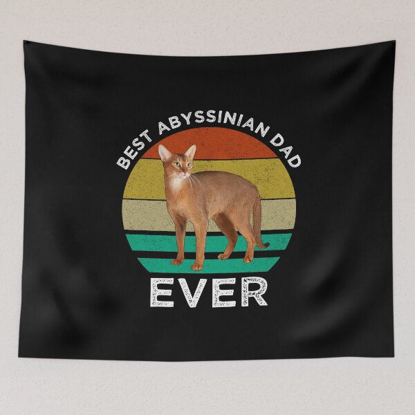 Item preview, Best Abyssinian Dad Ever designed and sold by Cat Lady Designs.