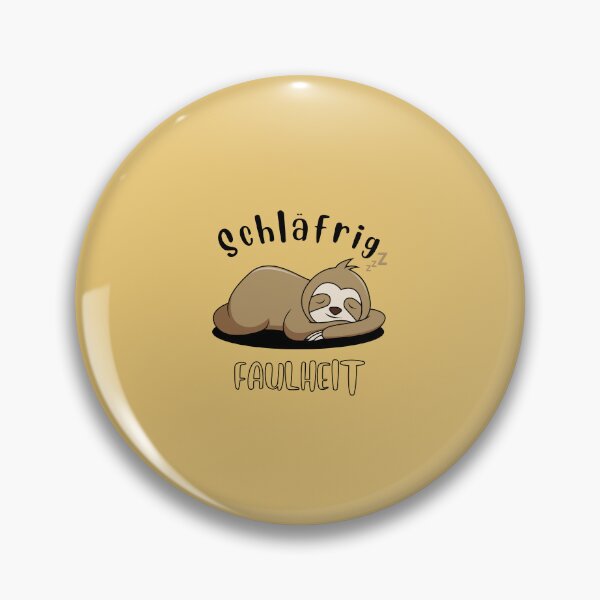 Item preview, Schläfrige Faulheit | Sloth Illustration | Yellow Background designed and sold by RM-Journey.