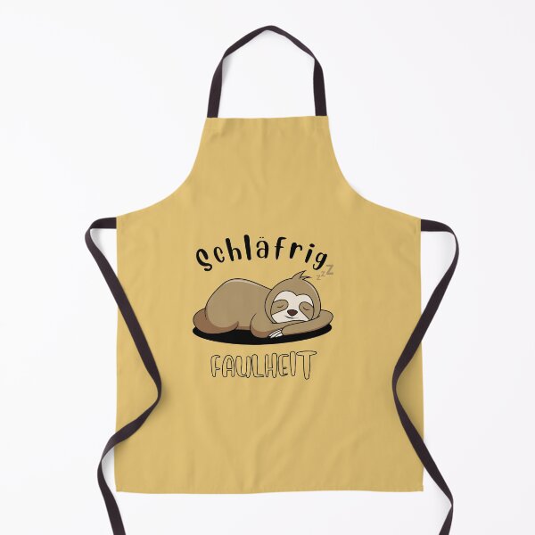 Item preview, Schläfrige Faulheit | Sloth Illustration | Yellow Background designed and sold by RM-Journey.
