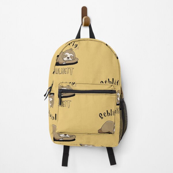 Item preview, Schläfrige Faulheit | Sloth Illustration | Yellow Background designed and sold by RM-Journey.