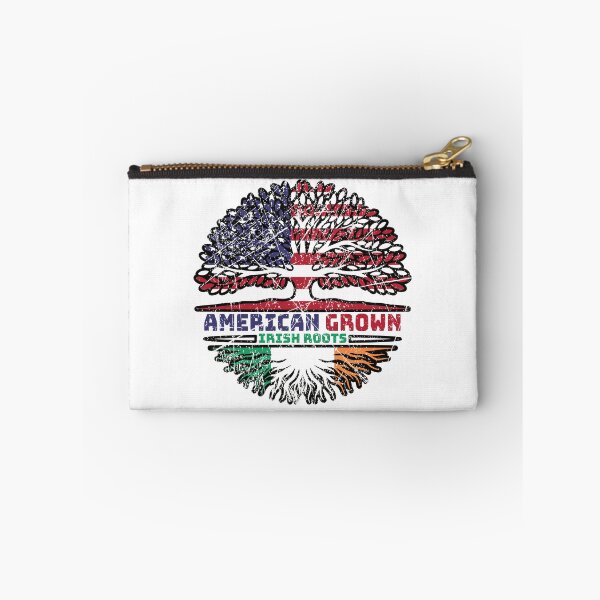 Item preview, Ireland Irish US American USA United States Tree Roots Flag designed and sold by FlagX.