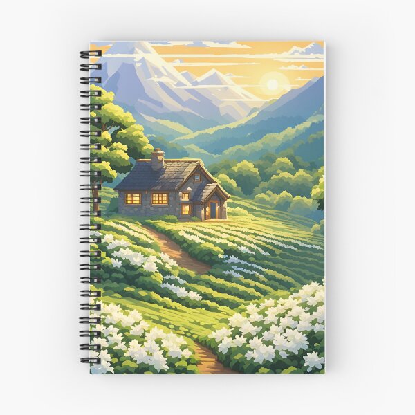 Item preview, Campos de jazmín designed and sold by VeiledVision.