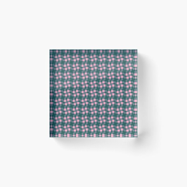 Item preview, Modern Green and Pink Patterns - Abstract Geometry designed and sold by Looming Lines.