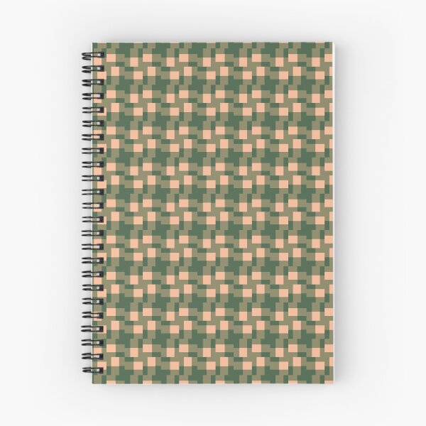Item preview, Contemporary Design - Peach and Green Geometric Patterns designed and sold by Looming Lines.