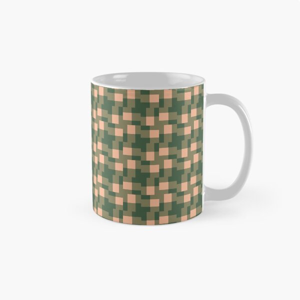 Item preview, Contemporary Design - Peach and Green Geometric Patterns designed and sold by Looming Lines.