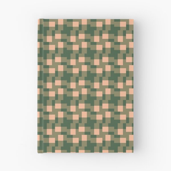 Item preview, Contemporary Design - Peach and Green Geometric Patterns designed and sold by Looming Lines.