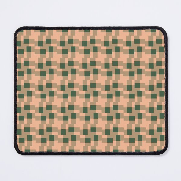 Item preview, Contemporary Geometric Patterns in Peach and Green designed and sold by Looming Lines.