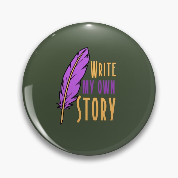Item preview, Write My Own Story | Green Background designed and sold by RM-Journey.