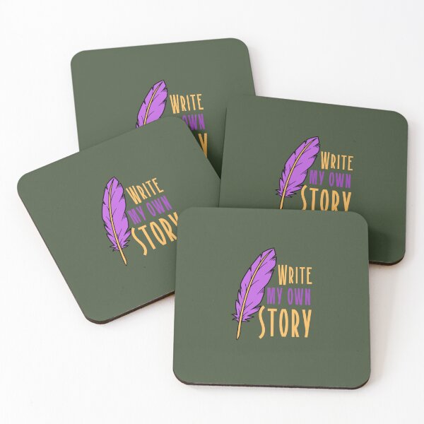 Item preview, Write My Own Story | Green Background designed and sold by RM-Journey.