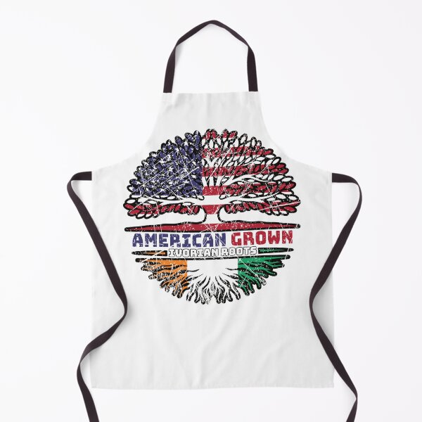 Item preview, Ivory Coast Ivorian American USA Tree Roots Flag designed and sold by FlagX.
