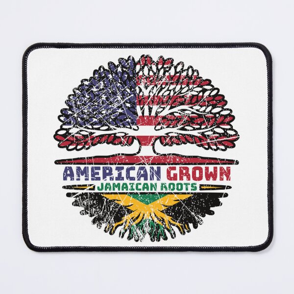 Item preview, Jamaican Jamaica US American USA United States Tree Roots Flag designed and sold by FlagX.