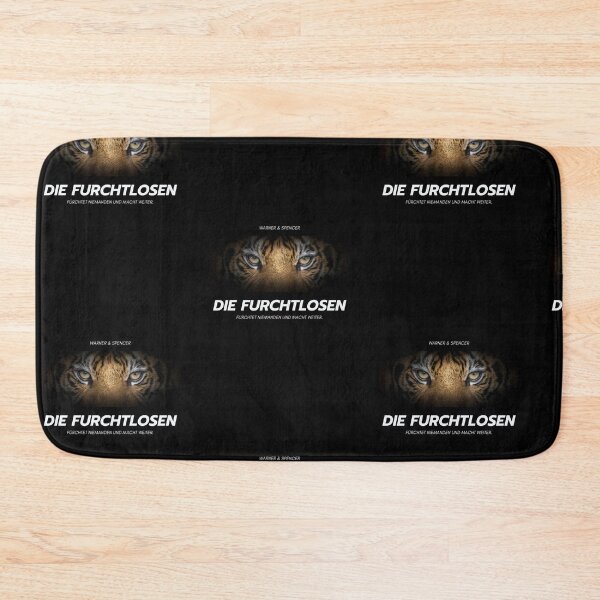 Item preview, Die Furchtlosen - Fürchte niemanden und gehe weiter voran | Black Background designed and sold by RM-Journey.