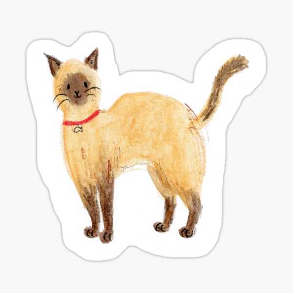 Siamese Cat Sticker