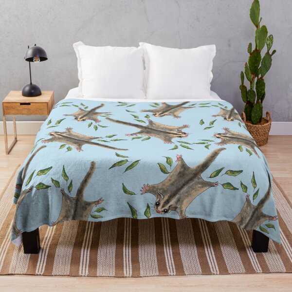 Item preview, Copy of Sugar Glider on blue designed and sold by elee.