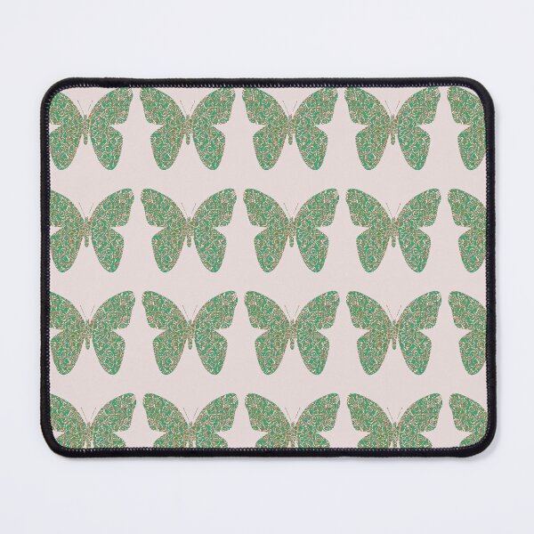 Item preview, Green butterfly with funky pattern. designed and sold by crumbs-of-life.